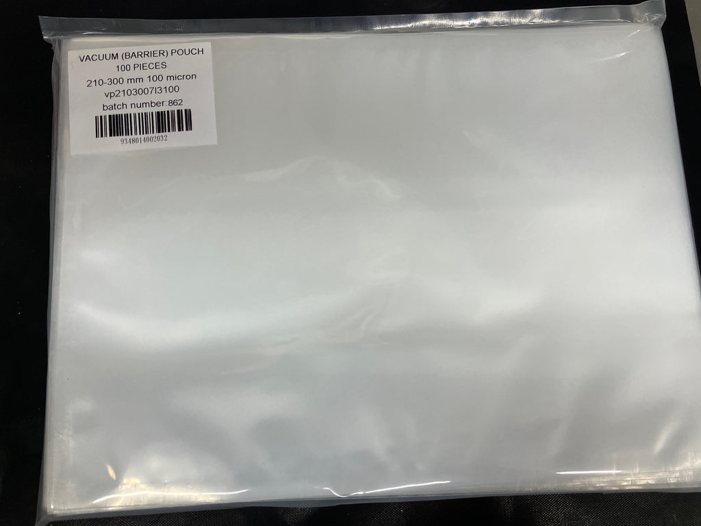 Vacuum Sealing Bags Food Grade 100um 210x300mm – Preservers
